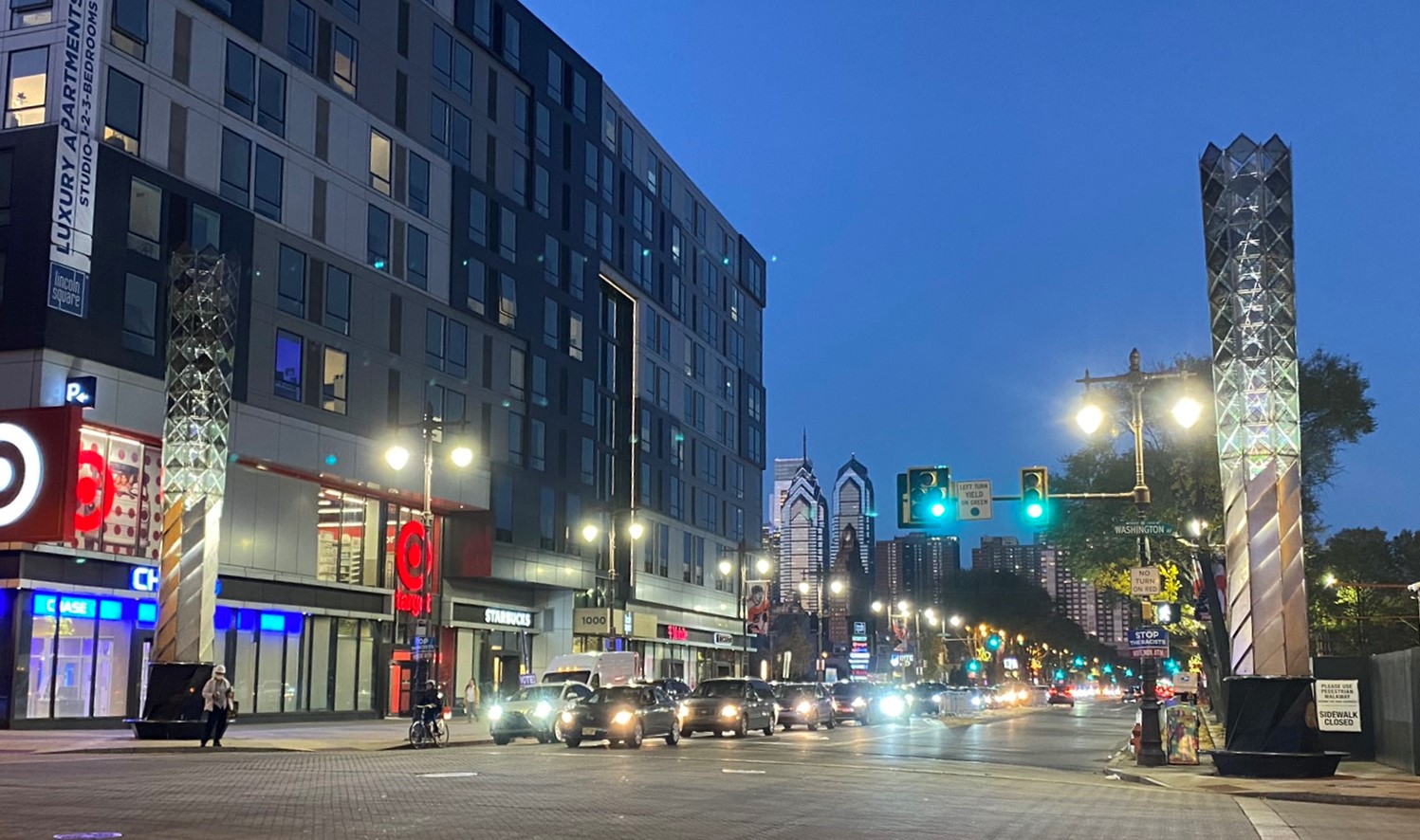 Philadelphia Beacons Lighting Press Event — Avenue of the Arts